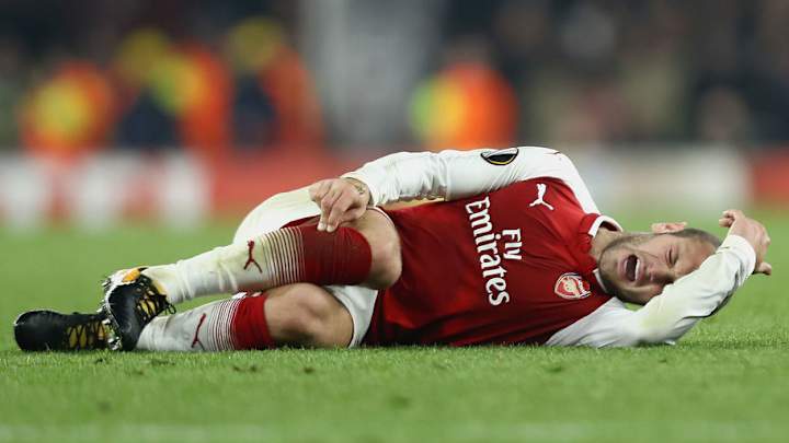 PHOTO: Injury-Plagued Jack Wilshere Pokes Fun at Own Struggles While Ice Skating With Family