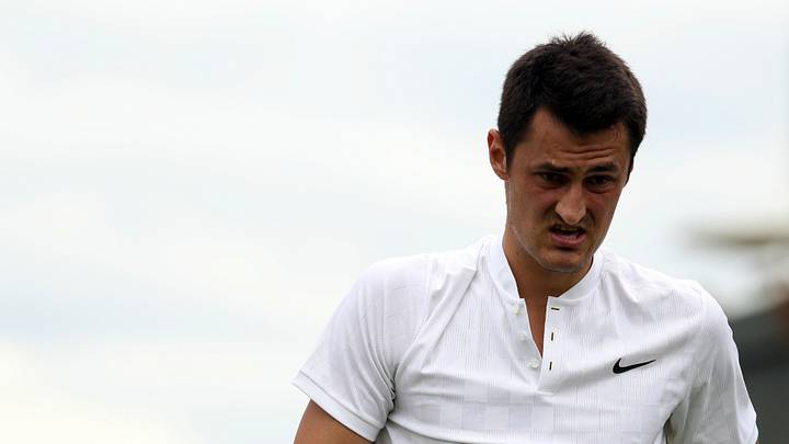 Column: Tomic the Tank Engine lives up to tennis nickname Column: Tomic the Tank Engine lives up to tennis nickname