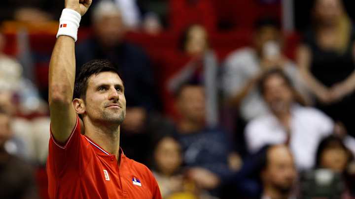 Davis Cup: Djokovic gives Serbia 1-0 lead over Spain Davis Cup: Djokovic gives Serbia 1-0 lead over Spain