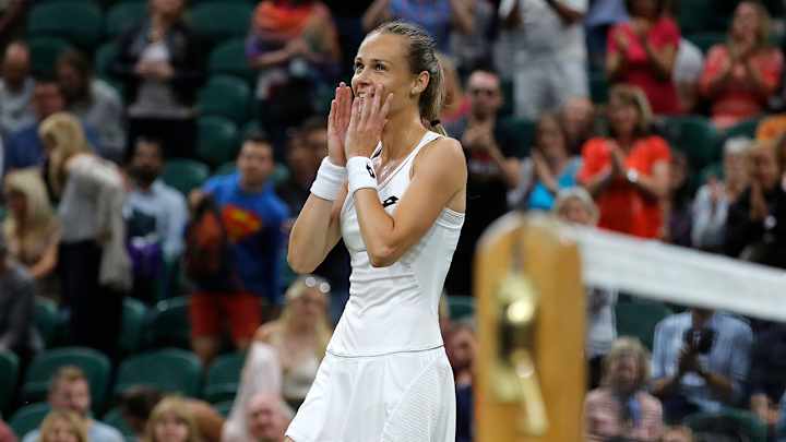 Ranked 87th and unseeded, Rybarikova reaches Wimbledon semis