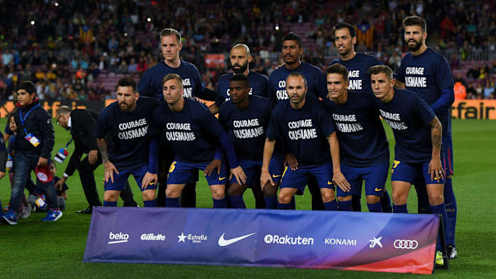 Barcelona Ridiculed on Twitter Following Ridiculous Ousmane Dembele T-Shirt Stunt