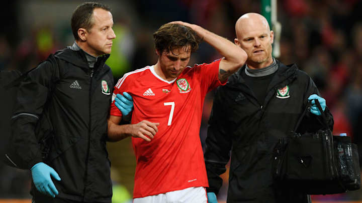 Stoke Assistant Mark Bowen Admits Joe Allen Could Miss Man City Clash With Head Injury