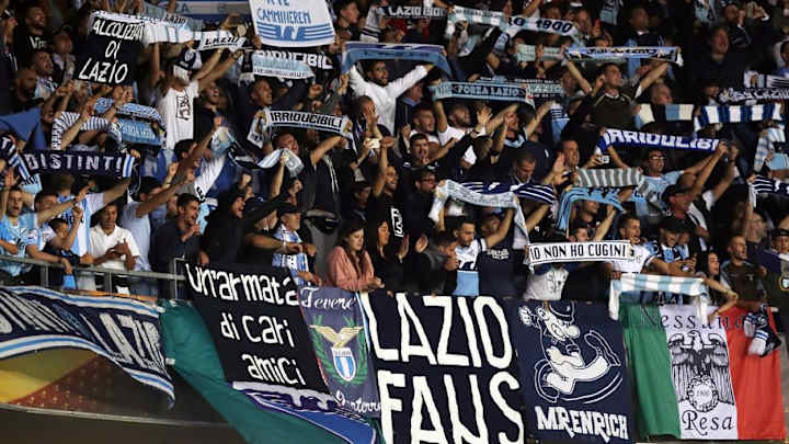 Lazio Ultras Wear Shirts Bearing 'FCK ISIS' & Appear to Make Nazi Salutes During Europa League Match Lazio Ultras Wear Shirts Bearing 'FCK ISIS' & Appear to Make Nazi Salutes During Europa League Match