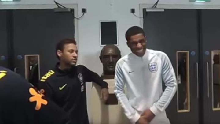 Report Suggests Neymar and Marcus Rashford Shared World's Most Boring Conversation in Wembley Tunnel Report Suggests Neymar and Marcus Rashford Shared World's Most Boring Conversation in Wembley Tunnel