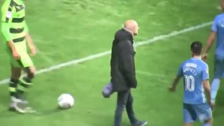 WATCH: Angry Coventry Fan Walks Onto Field to Berate Players WATCH: Angry Coventry Fan Walks Onto Field to Berate Players