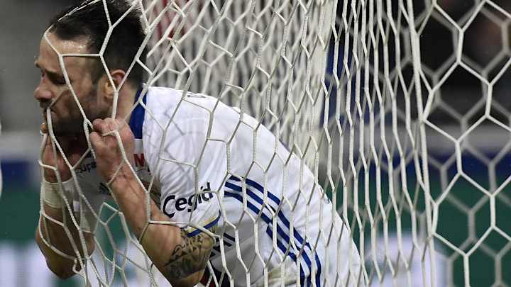 Watch: Valbuena misses open goal as Lyon loses at home to Lille 2-1