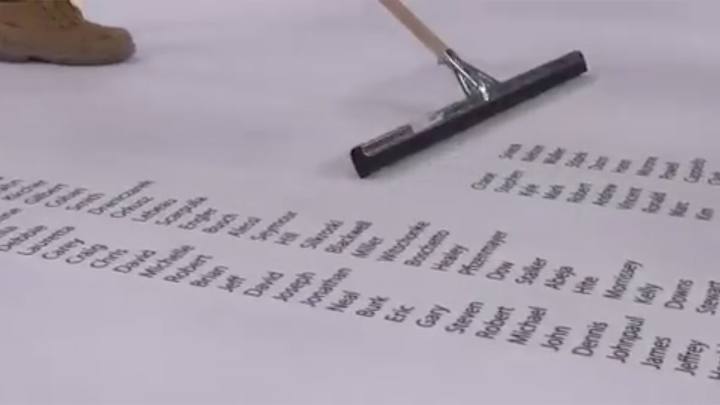 Vegas Golden Knights Embed Season Ticket Holder Names in T-Mobile Arena Ice