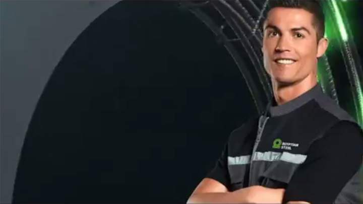 Here, For Some Reason, Is Cristiano Ronaldo Endorsing an Egyptian Steel Company