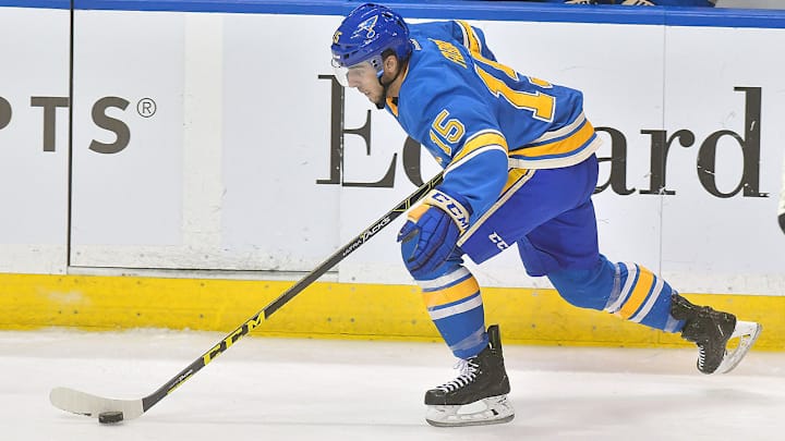 Blues' Fabbri out for rest of season with ACL injury