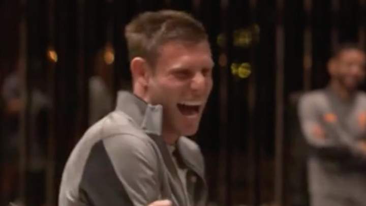 VIDEO: Liverpool Squad Try to Make 'Boring' James Milner Laugh With Hilarious Results