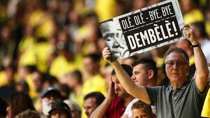 Borussia Dortmund Fans Mock Ousmane Dembele via Some Inspired Shirt Adjustments