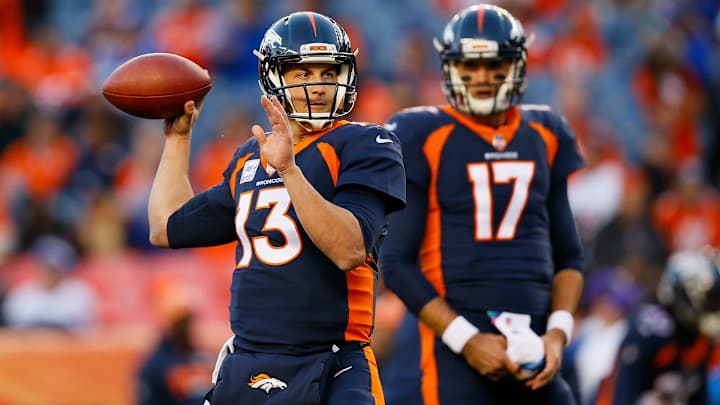 Brock Osweiler Took Over at QB for Broncos After Trevor Siemian Injured Shoulder on Pick-Six