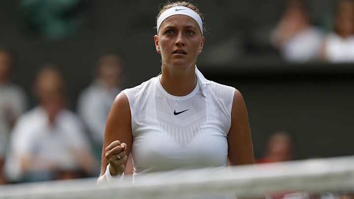 Just seven months after knife attack, Petra Kvitova is into Wimbledon second round