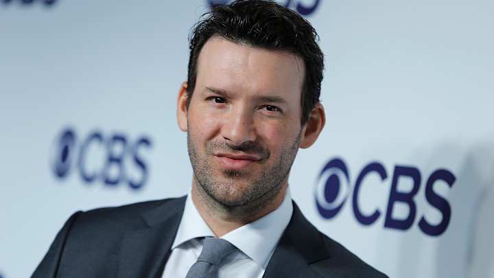 What game is Tony Romo calling for CBS?