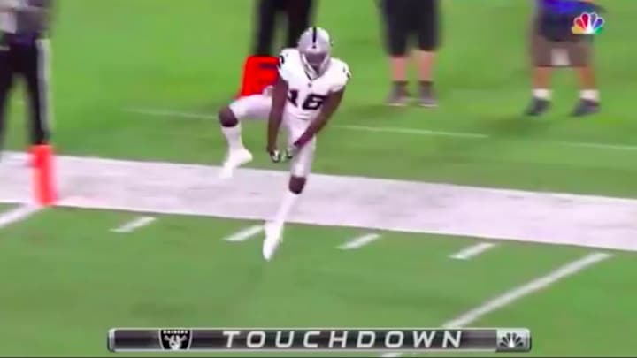 Johnny Holton's Touchdown Dance Was Amazing, Even Though We're Slightly Confused Johnny Holton's Touchdown Dance Was Amazing, Even Though We're Slightly Confused