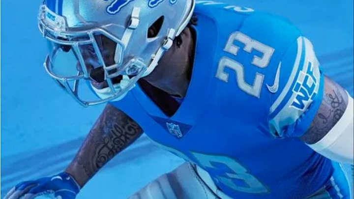 Why Do The Lions Have 'WCF' on Their Jerseys? Why Do The Lions Have 'WCF' on Their Jerseys?