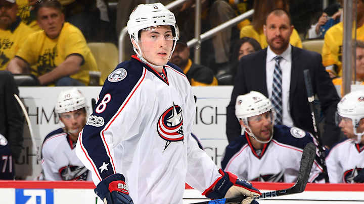 Blue Jackets' Zach Werenski out for playoffs with face fracture
