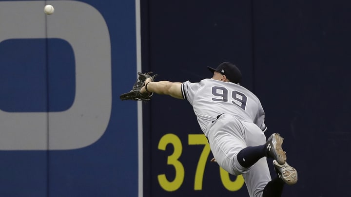 Watch: Yankees' Aaron Judge lays out for an incredible catch vs. Rays