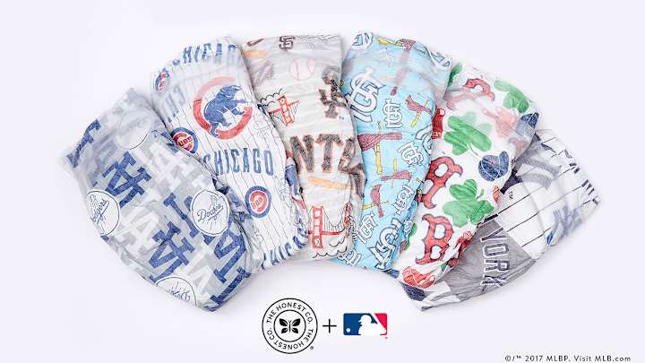Jessica Alba’s Honest Company launches line of baseball team diapers