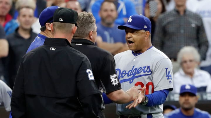 Dodgers manager Dave Roberts suspended one game after altercation