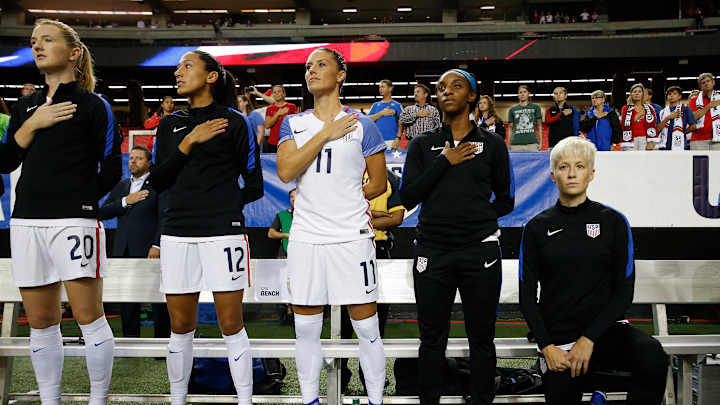 US Soccer adopts rule banning anthem protest US Soccer adopts rule banning anthem protest