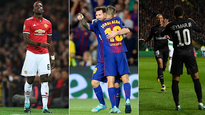 Barcelona, PSG Make Opening UCL Statements; Manchester United's Win Comes at a Cost Barcelona, PSG Make Opening UCL Statements; Manchester United's Win Comes at a Cost