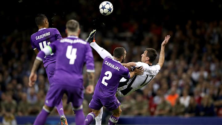 Watch: Mandzukic scores on incredible overhead kick in Champions League final