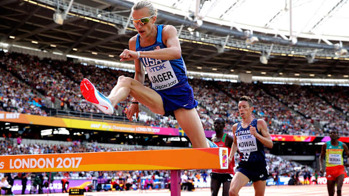 Evan Jager Wins USA's First-Ever Steeplechase Medal At World Championships