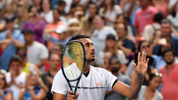 Kyrgios' new approach: Keep calm and move on at Aussie Open