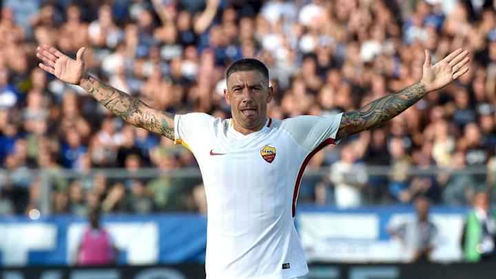 VIDEO: Former Man City Star Aleksander Kolarov Scores Cheeky Free-Kick on AS Roma Debut