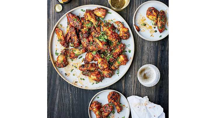 Sticky Baked Chicken Wings Sticky Baked Chicken Wings