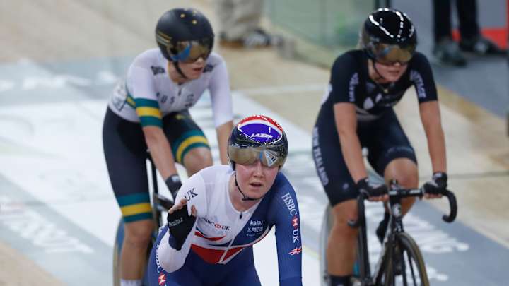 Vogel wins every heat for her 3rd world sprint cycling gold Vogel wins every heat for her 3rd world sprint cycling gold