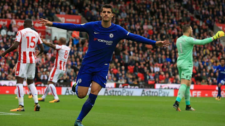 Chelsea's Morata Puts Defensively Inept Stoke to the Sword With Clinical Hat-Trick