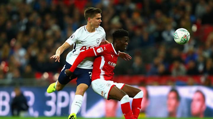 Spurs Boss Mauricio Pochettino Looking for Defender Juan Foyth to Make an Impression in Cup Clash Spurs Boss Mauricio Pochettino Looking for Defender Juan Foyth to Make an Impression in Cup Clash