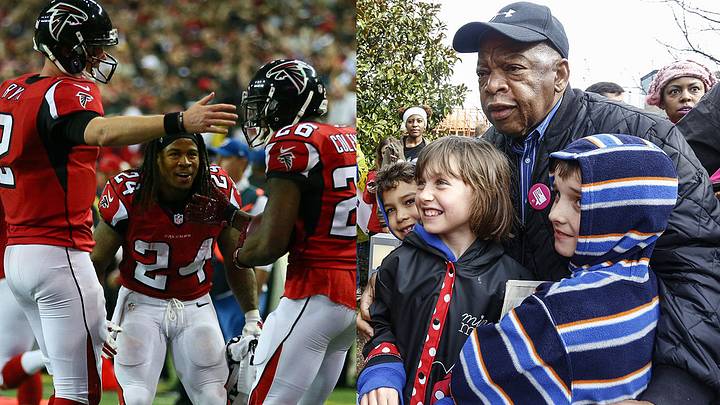 'I can see the parade': John Lewis is high on Atlanta and the Falcons' future
