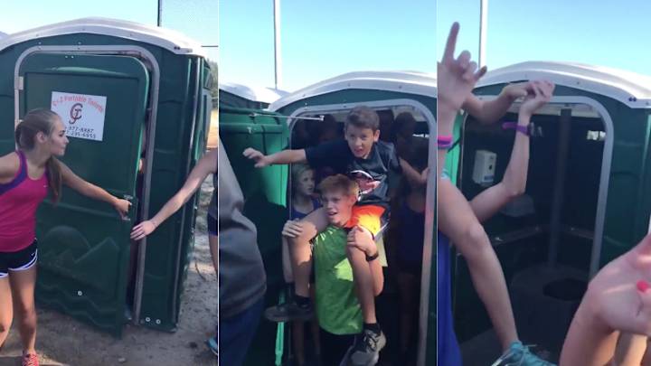 The Porta Potty Challenge Is the Most Disgusting and Impressive Thing on the Internet Right Now