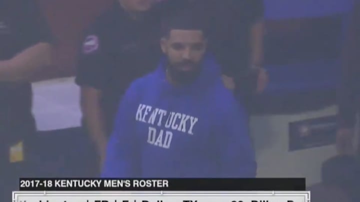 Watch: Drake Came to Kentucky's Big Blue Madness, Of Course