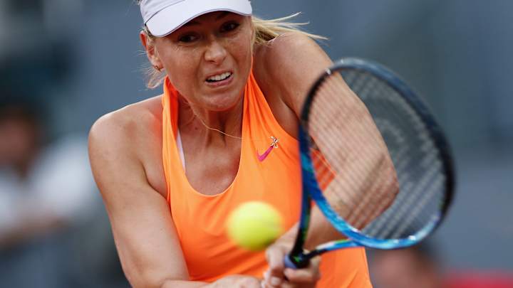 Sharapova wins first WTA match in U.S. since 2015