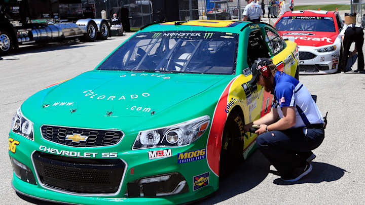 NASCAR steps in when driver shows at Kansas with pot sponsor NASCAR steps in when driver shows at Kansas with pot sponsor