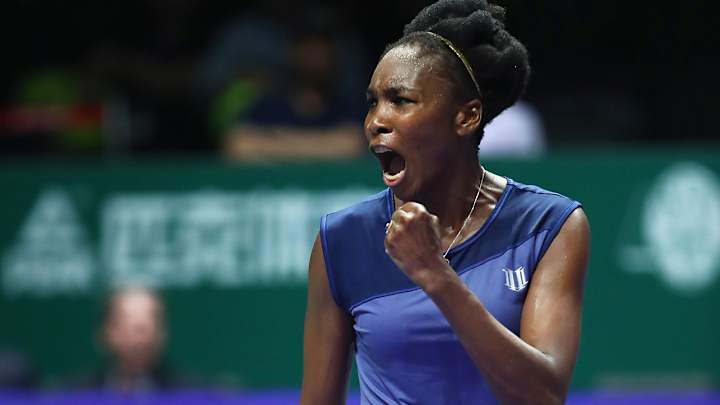 Venus Beats Ostapenko, Pliskova Reaches Semis at WTA Finals Venus Beats Ostapenko, Pliskova Reaches Semis at WTA Finals