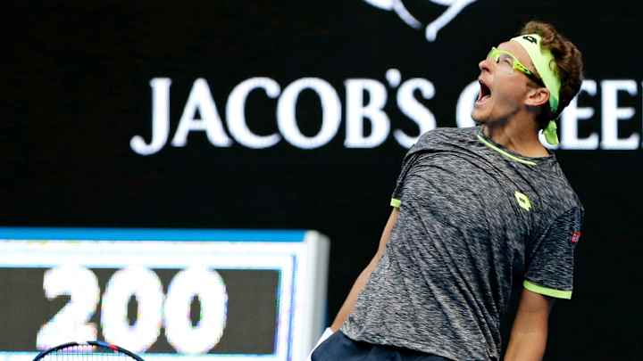 Istomin credits coach (and mother) for upset over Djokovic Istomin credits coach (and mother) for upset over Djokovic