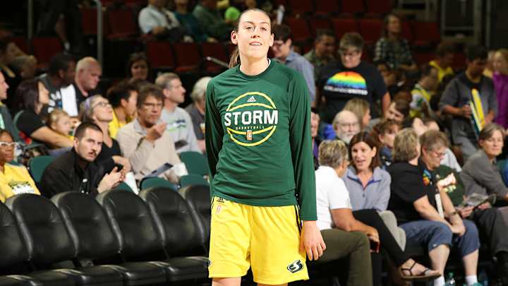 Breanna Stewart inspired after joining first protest at LAX