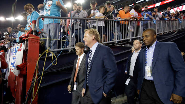 Watch: Roger Goodell Booed Mercilessly By Patriots Fans In Foxboro
