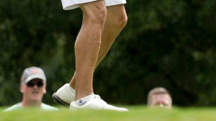 Mickelson, Els reach milestone together in 100th major