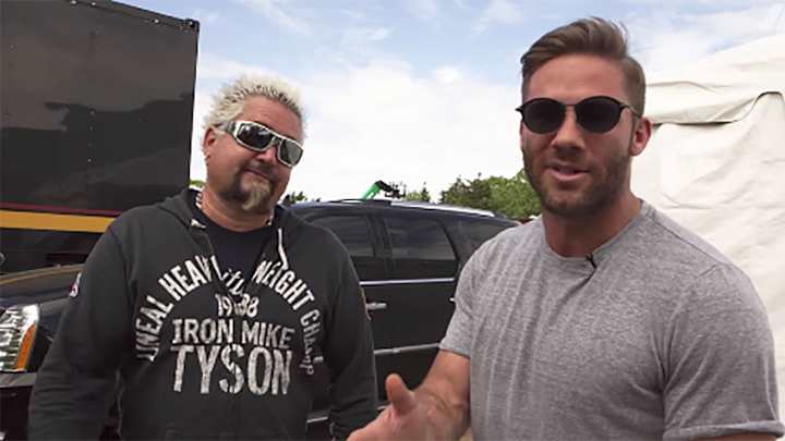 Watch: Julian Edelman reviews pizza with Guy Fieri Watch: Julian Edelman reviews pizza with Guy Fieri