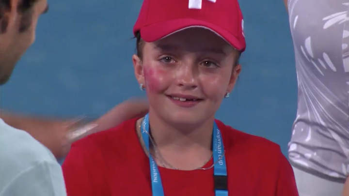 Watch: Young fan brought to tears by meeting Roger Federer Watch: Young fan brought to tears by meeting Roger Federer