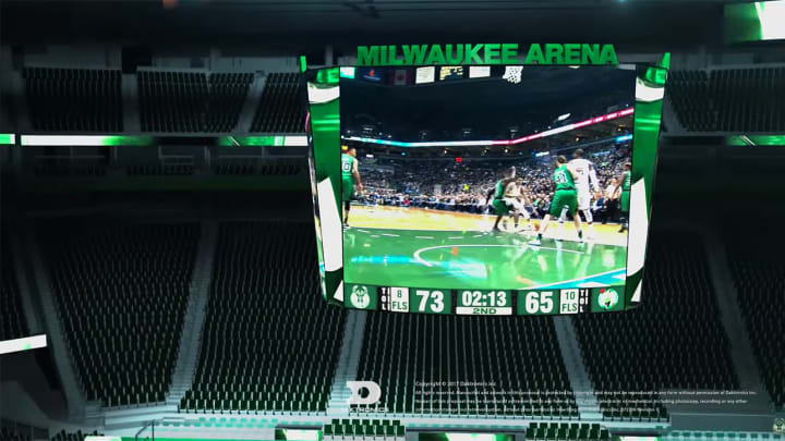 Milwaukee Bucks to unveil NBA’s largest centerhung arena scoreboard