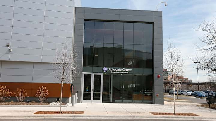 Car Crashes Into Chicago Bulls Training Facility