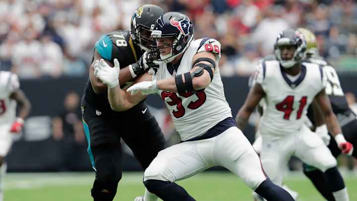 'Busted the Bone Through the Skin': Texans' J.J. Watt Dislocates Finger