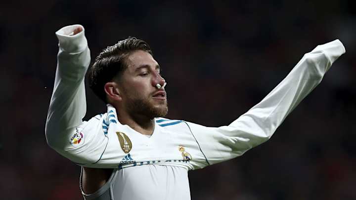 PHOTO: Sergio Ramos Reveals Graphic Picture of Gruesome Broken Nose Sustained in Madrid Derby
